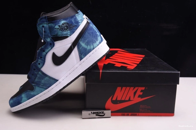 One Kick OG Tie-Dye Jordan CD0461-100 1 High Air 0728